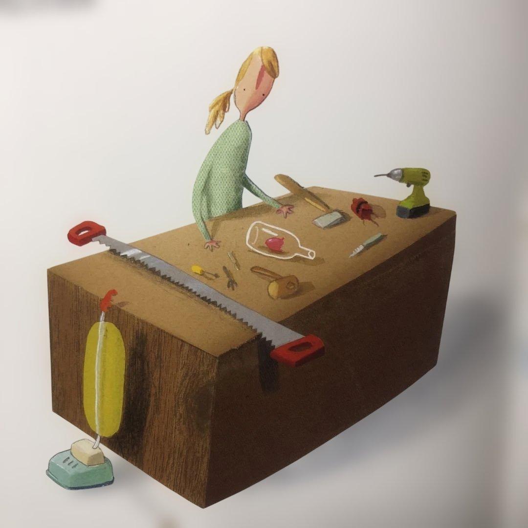 【洋書絵本】Le Coeur & la Bouteille