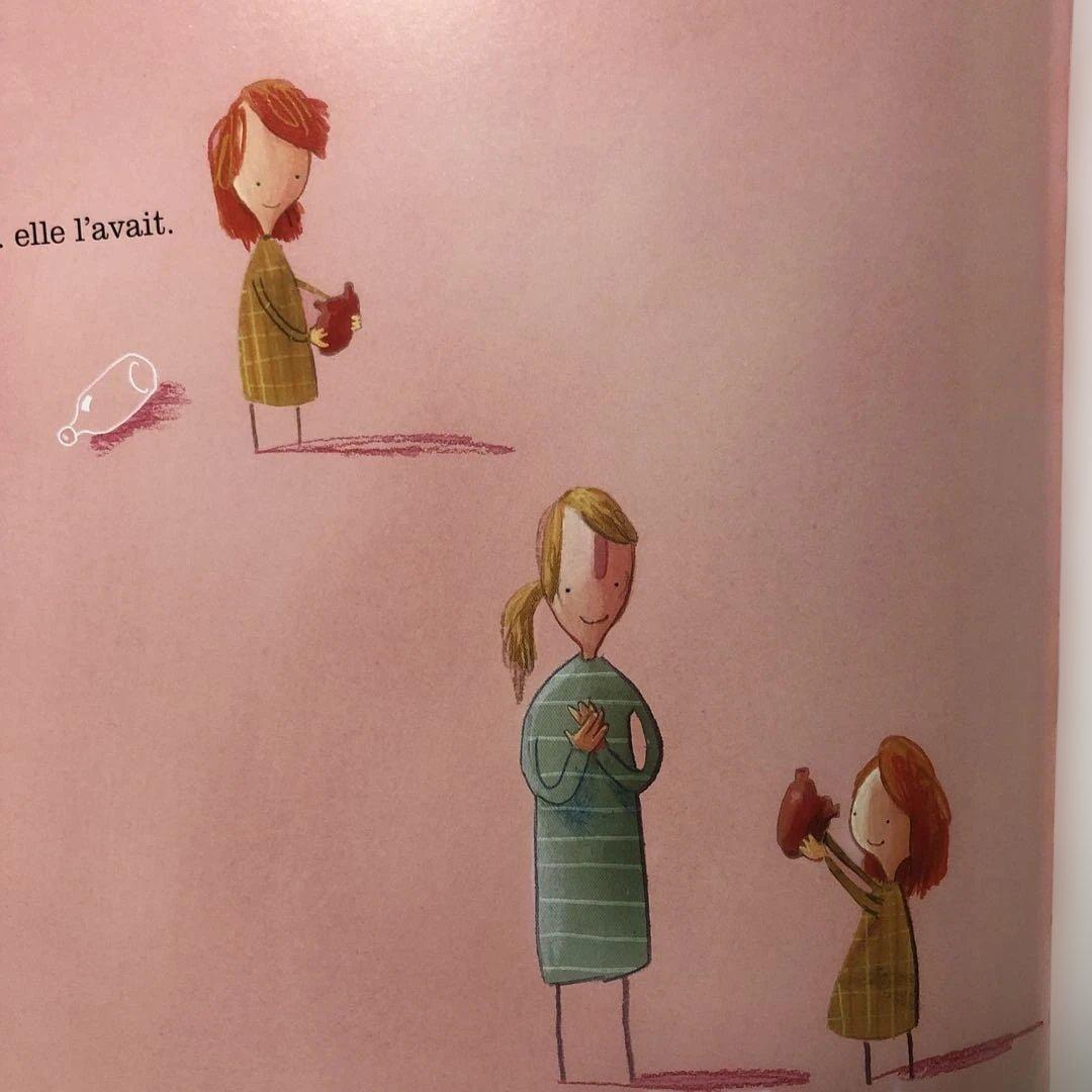 【洋書絵本】Le Coeur & la Bouteille