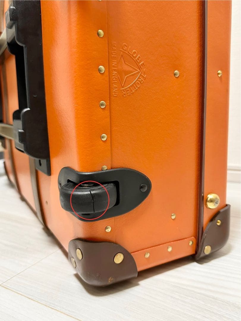 GLOBE TROTTER グローブトロッター センテナリー オレンジ/ブラウン