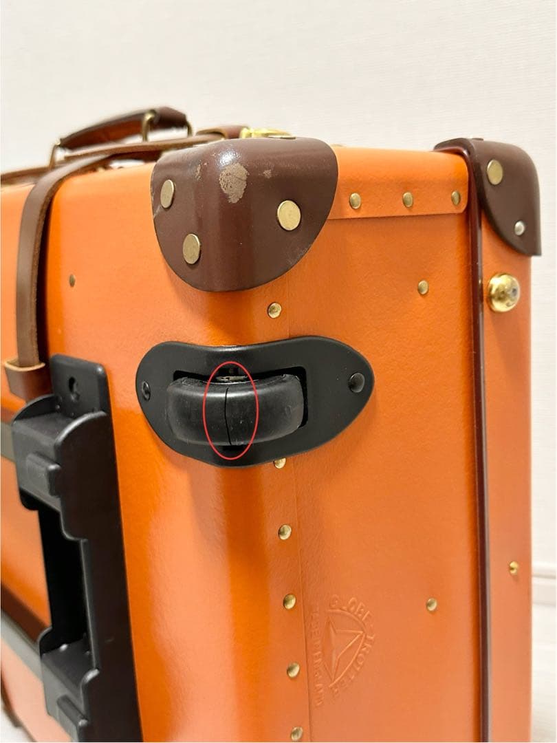 GLOBE TROTTER グローブトロッター センテナリー オレンジ/ブラウン