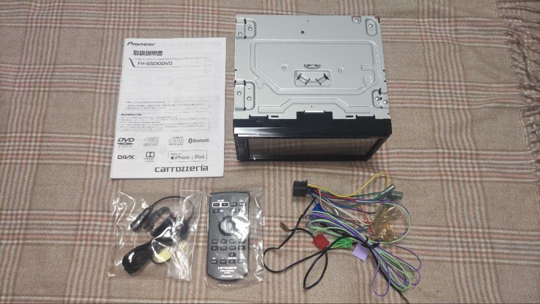 Pioneer カロッツェリア　FH-6500DVD インダッシュモニター