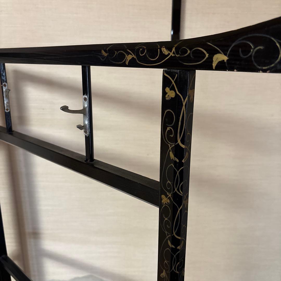 衣桁　衣紋掛け　和製アンティーク