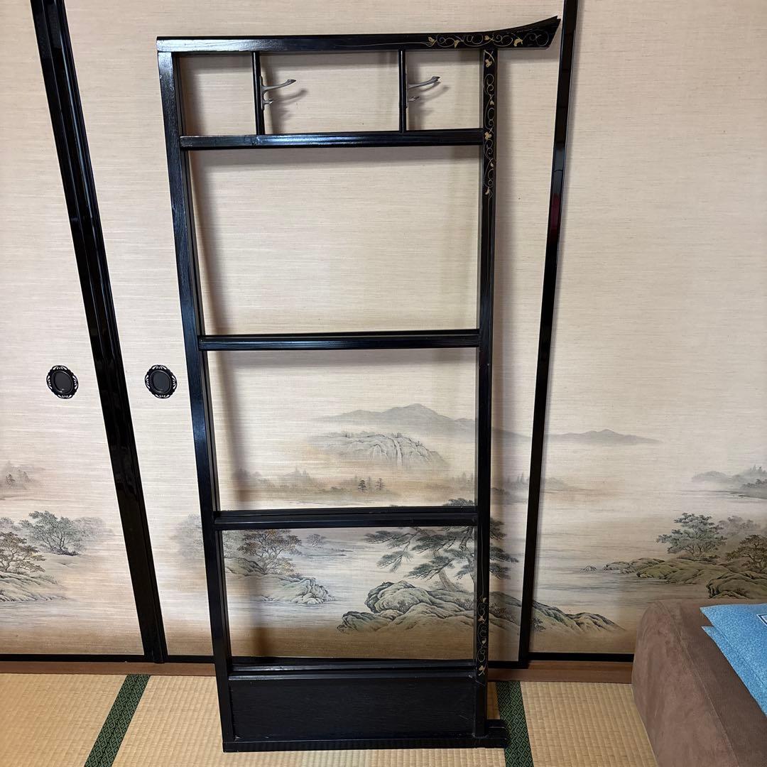 衣桁　衣紋掛け　和製アンティーク