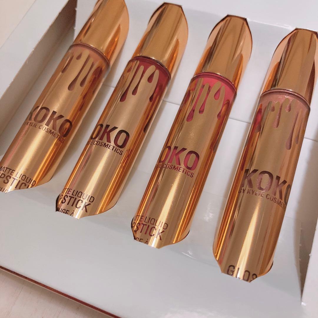 未使用Koko Kollection リップ4本+ページボーイデニムジャケット