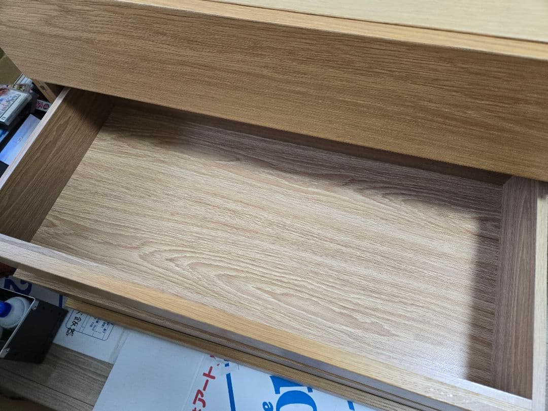 無印良品　ステンレスユニットシェルフ用・引き出しボックス