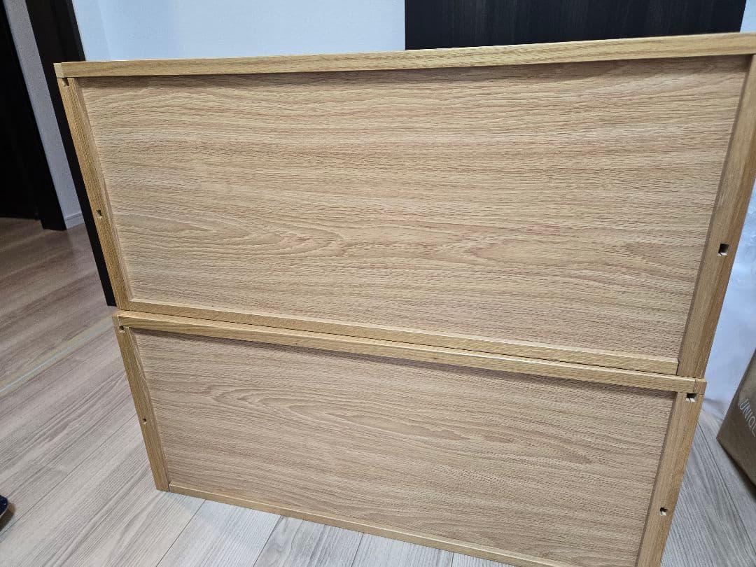 無印良品　ステンレスユニットシェルフ用・引き出しボックス