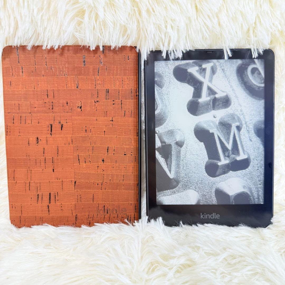 ②Kindle 第11世代ブラック カバー付き　32GB 広告なし　wifi