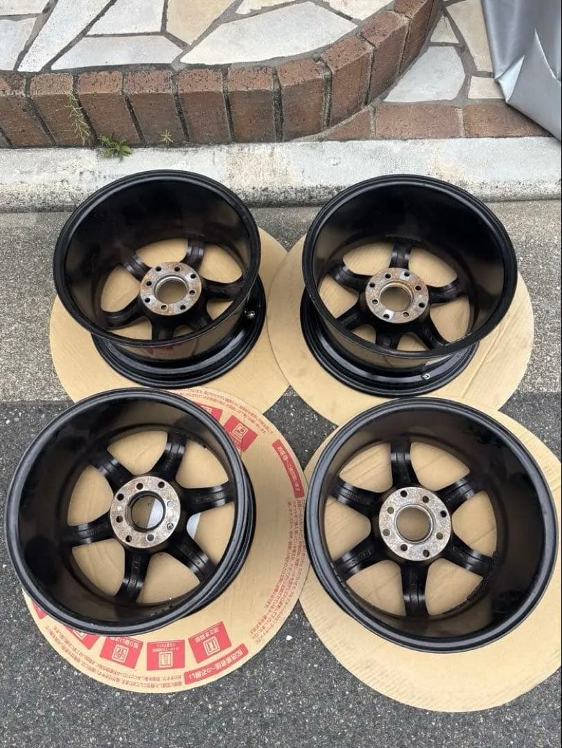 送料込み❗️スタンスマジック　15インチ　4穴　pcd100 pcd 114.3