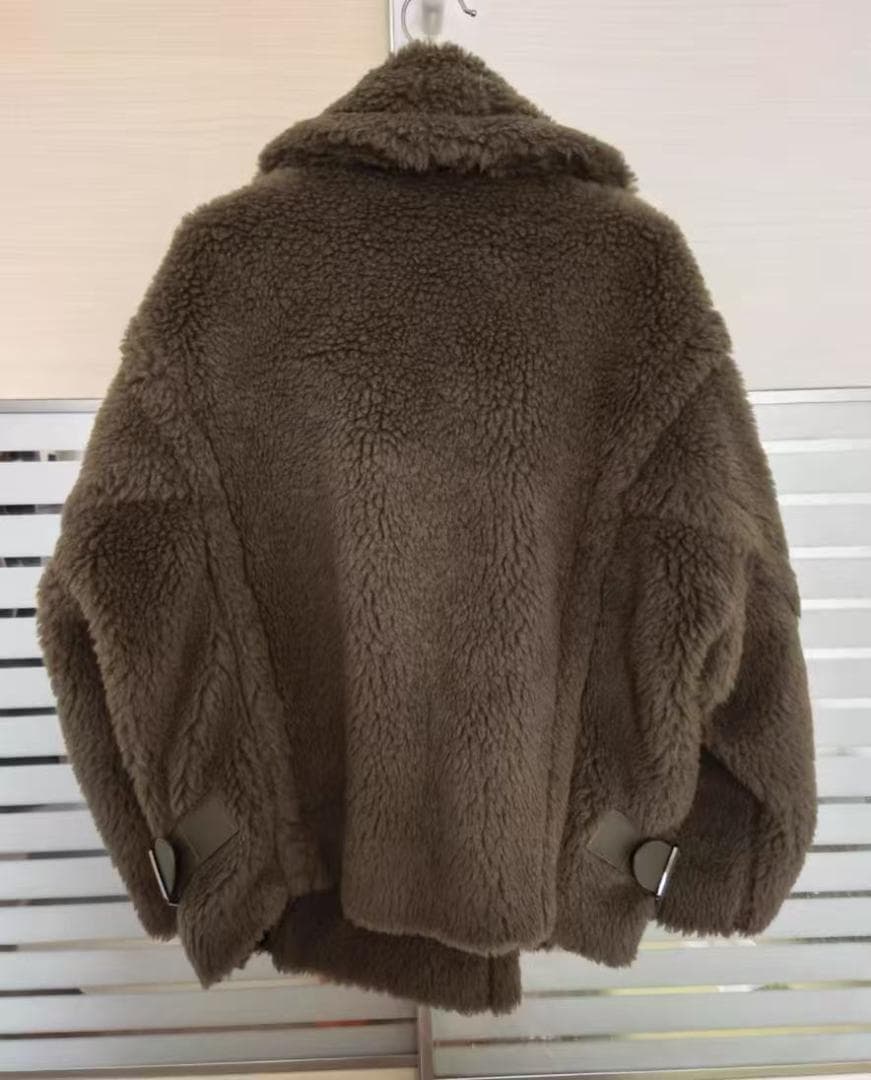 【美品】 Max Mara ブラウンファーコート 36サイズ