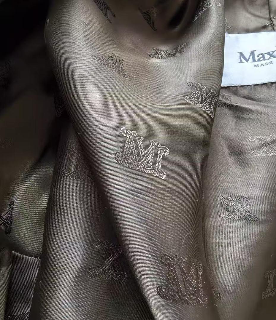 【美品】 Max Mara ブラウンファーコート 36サイズ