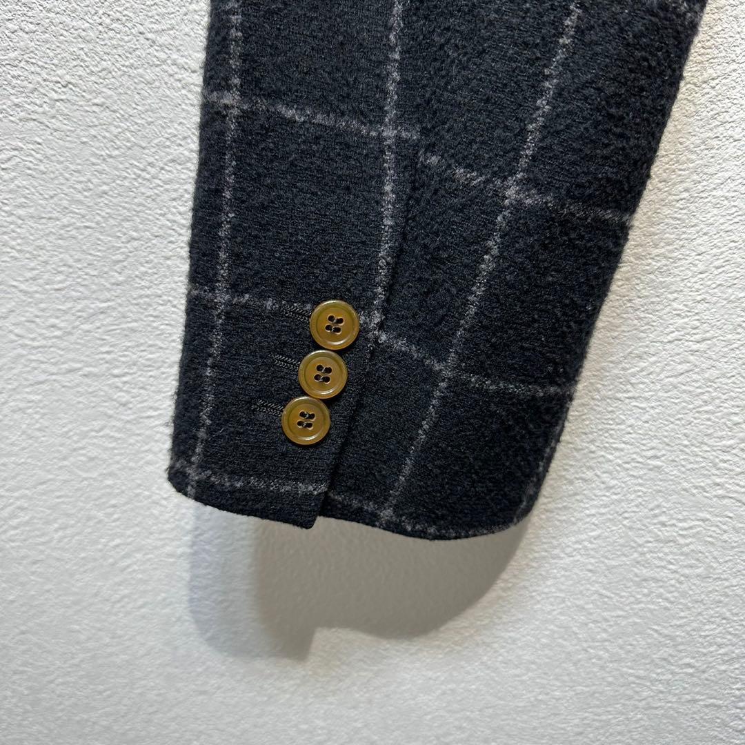 希少 ヴィヴィアンウエストウッド マン 裏総柄 ウール チェックチェスターコート