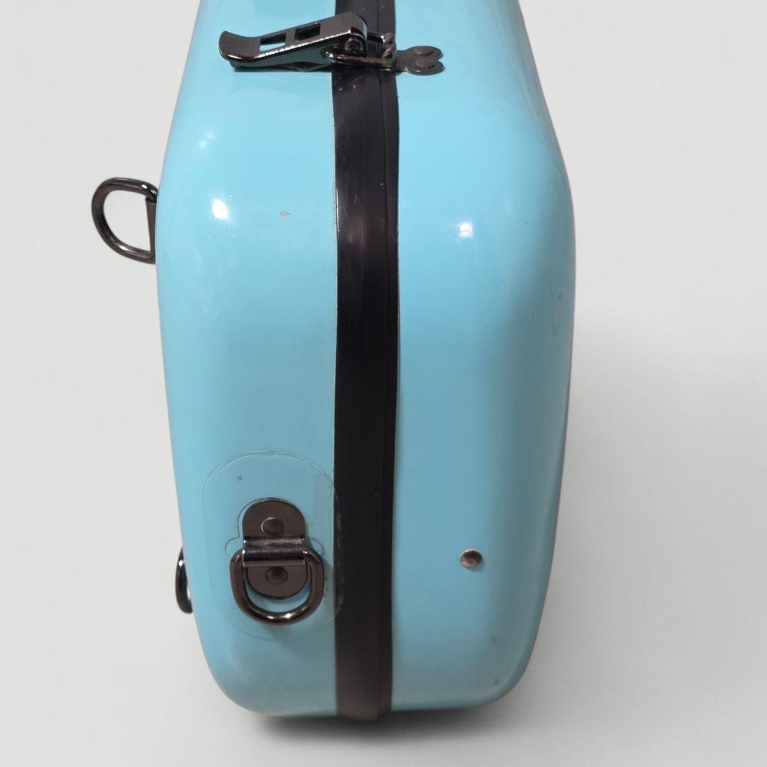 C.C.シャイニーケースII トランペット ハードケース アクア 楽器ケース