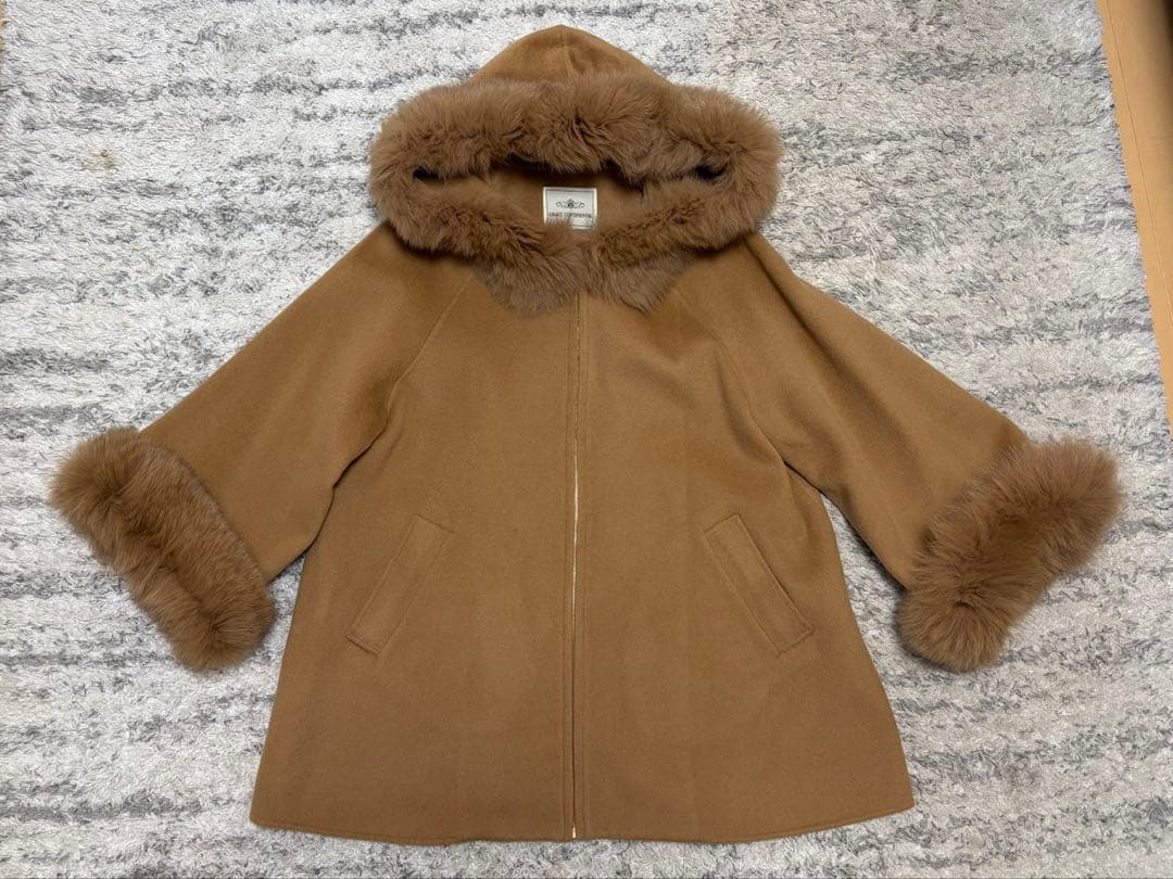 【美品】ポンチョコート