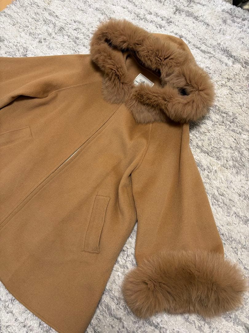 【美品】ポンチョコート