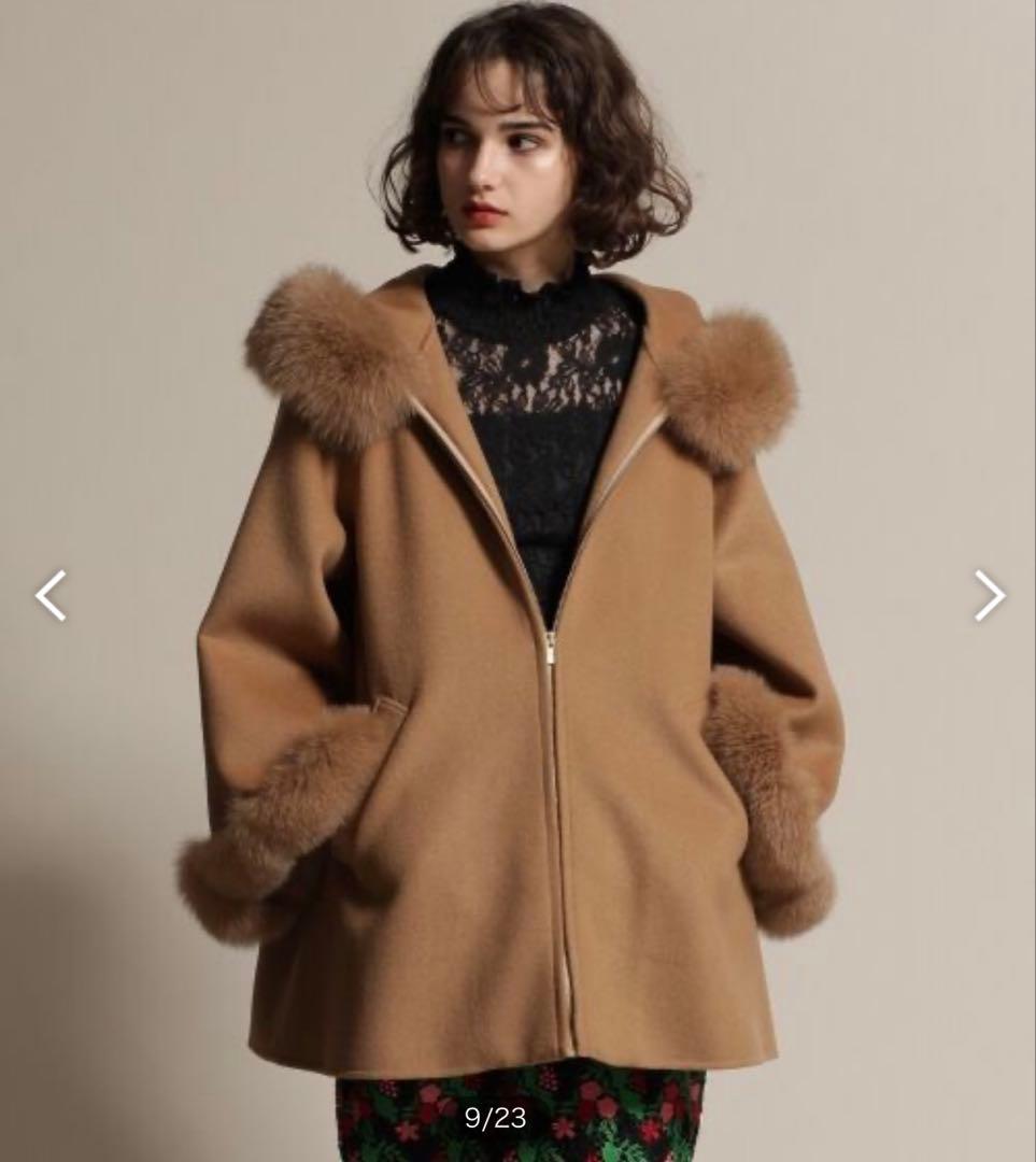 【美品】ポンチョコート