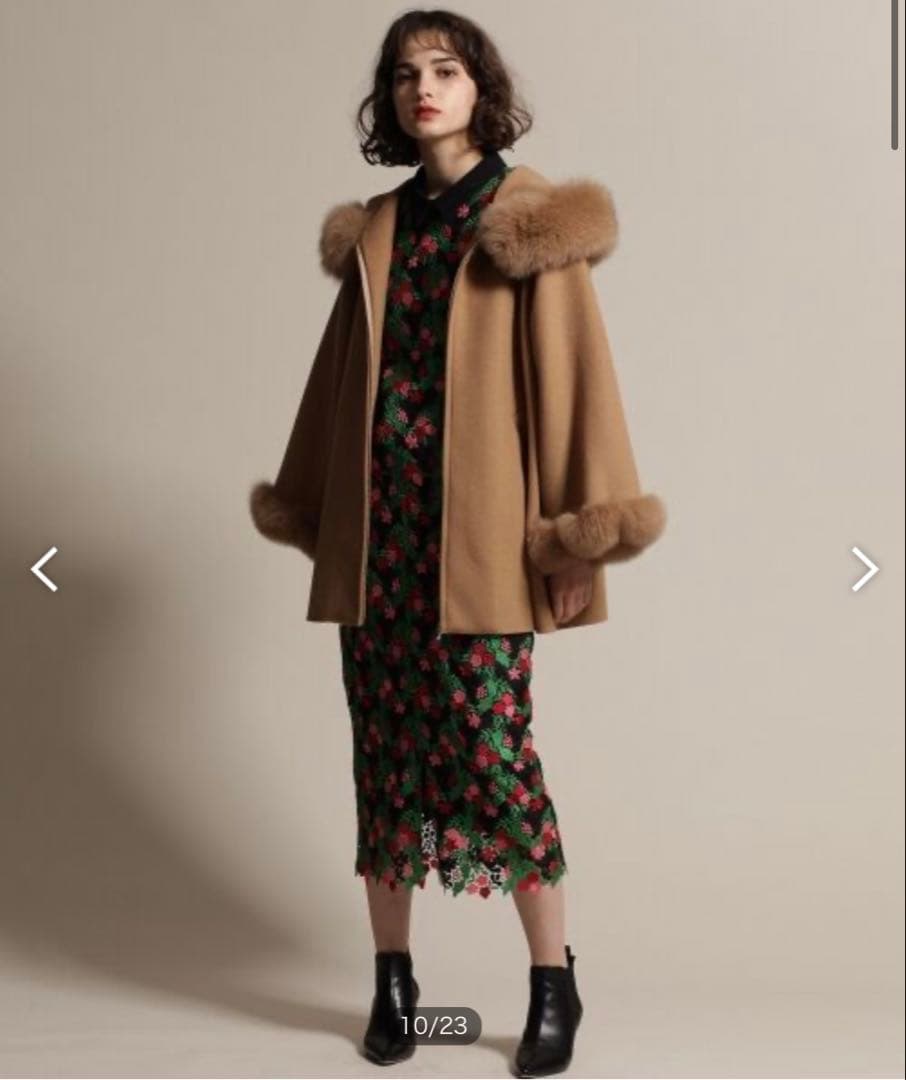 【美品】ポンチョコート