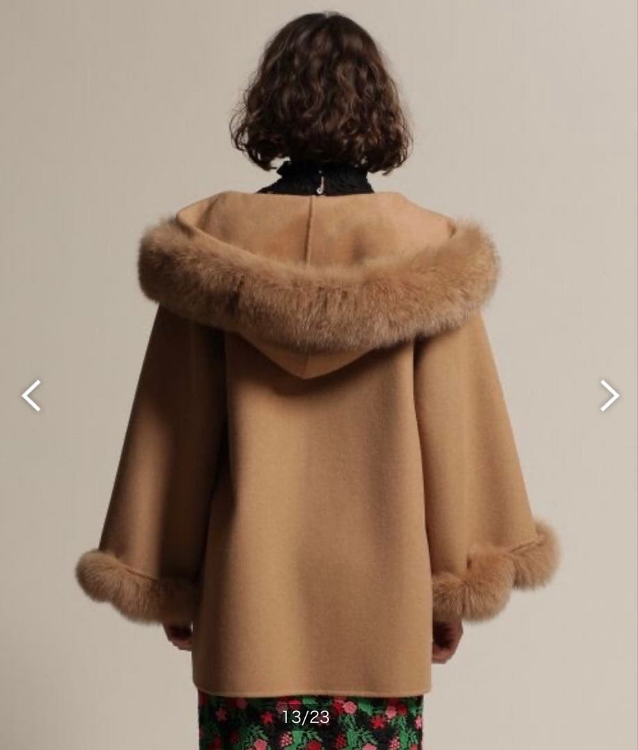 【美品】ポンチョコート