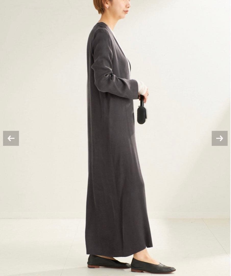 新品　Plage　Fibril ワンピース　ブラック　38