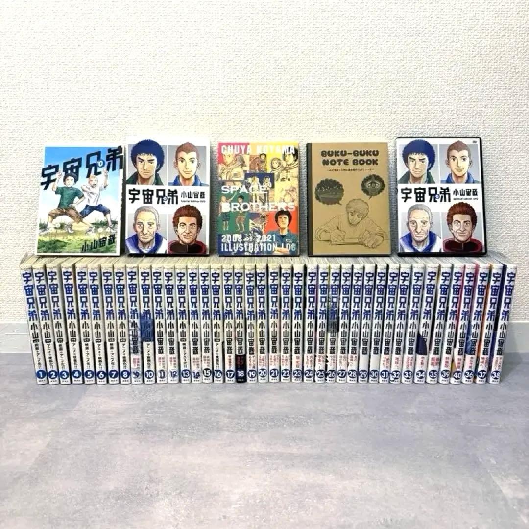【値下げしました❗️1〜40巻＋付録品付き】 宇宙兄弟 漫画セット