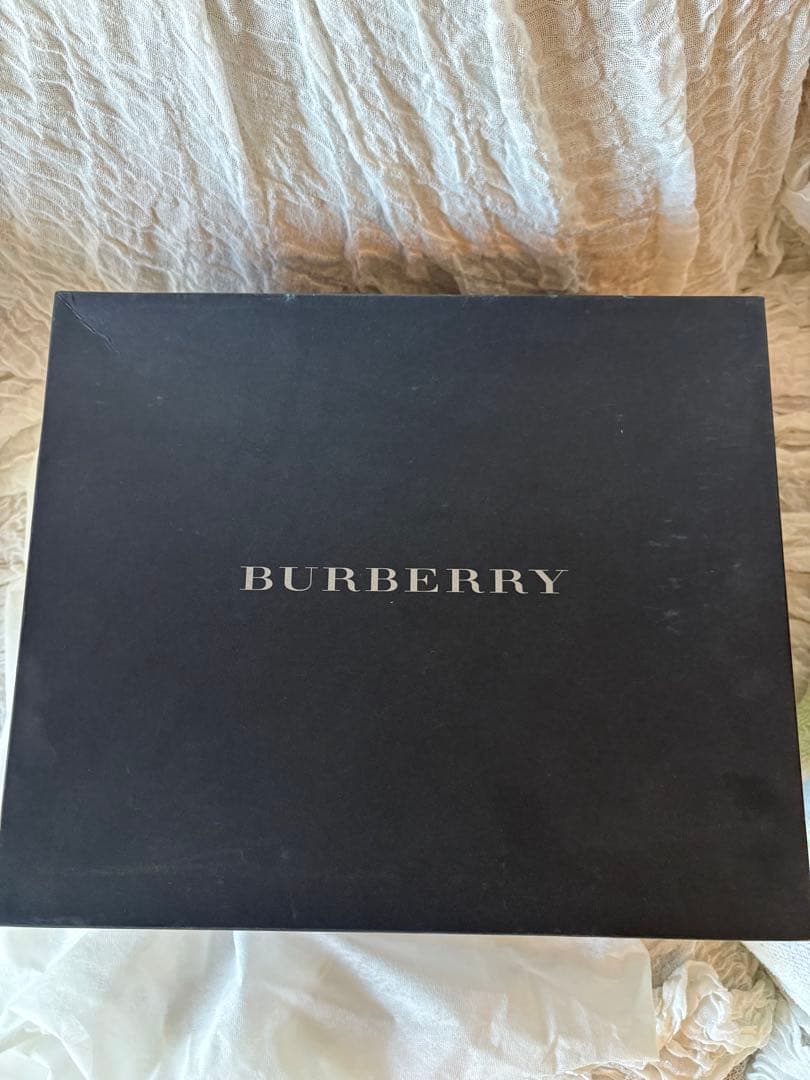 BURBERRY LONDON トートバッグ 白 レザー