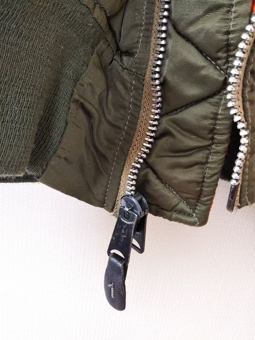 とらさん　Alpha/80s 初期 Vintage MA-1 XL