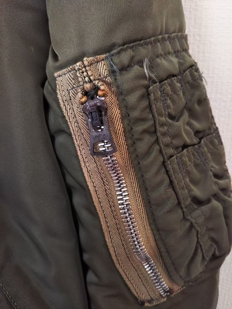 とらさん　Alpha/80s 初期 Vintage MA-1 XL