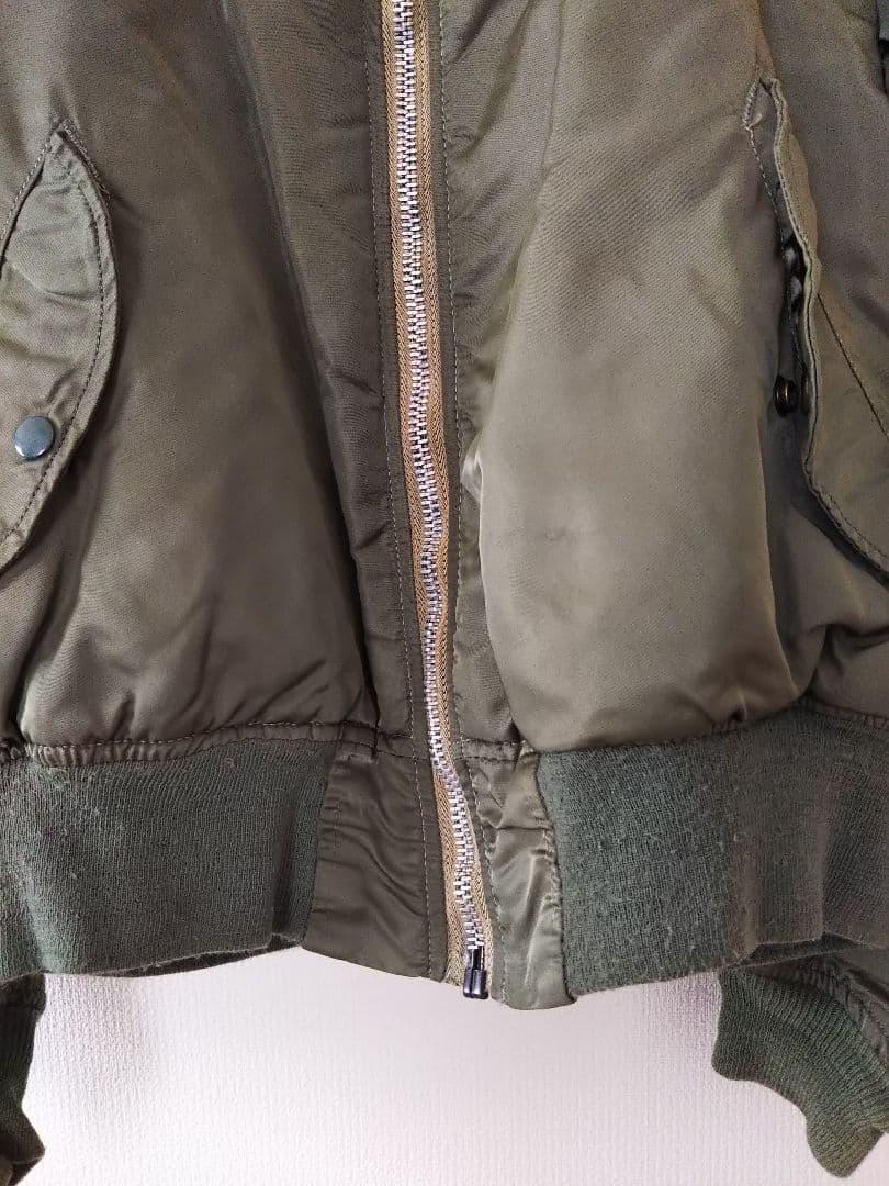 とらさん　Alpha/80s 初期 Vintage MA-1 XL