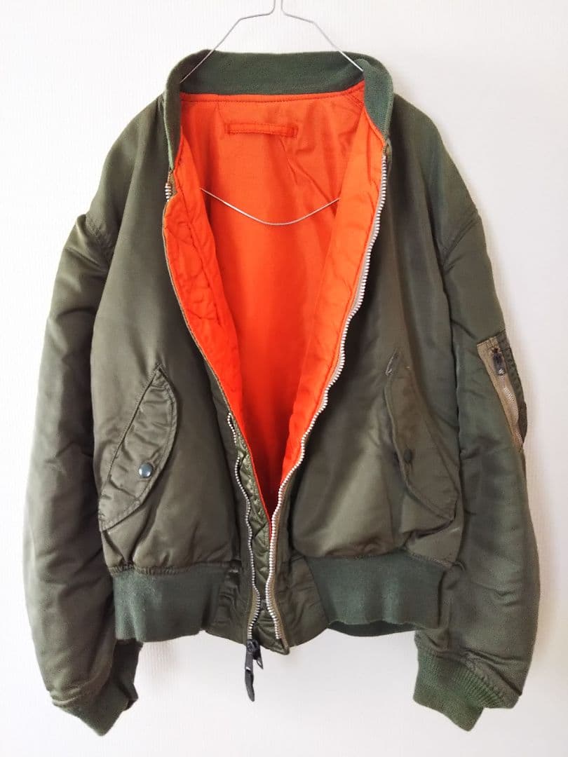 とらさん　Alpha/80s 初期 Vintage MA-1 XL