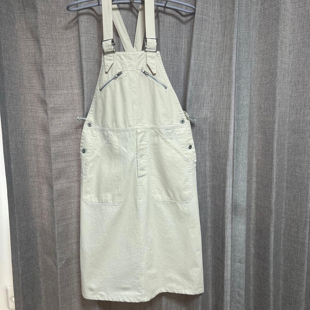 ダントン　サロペットスカート　エクリュ　36