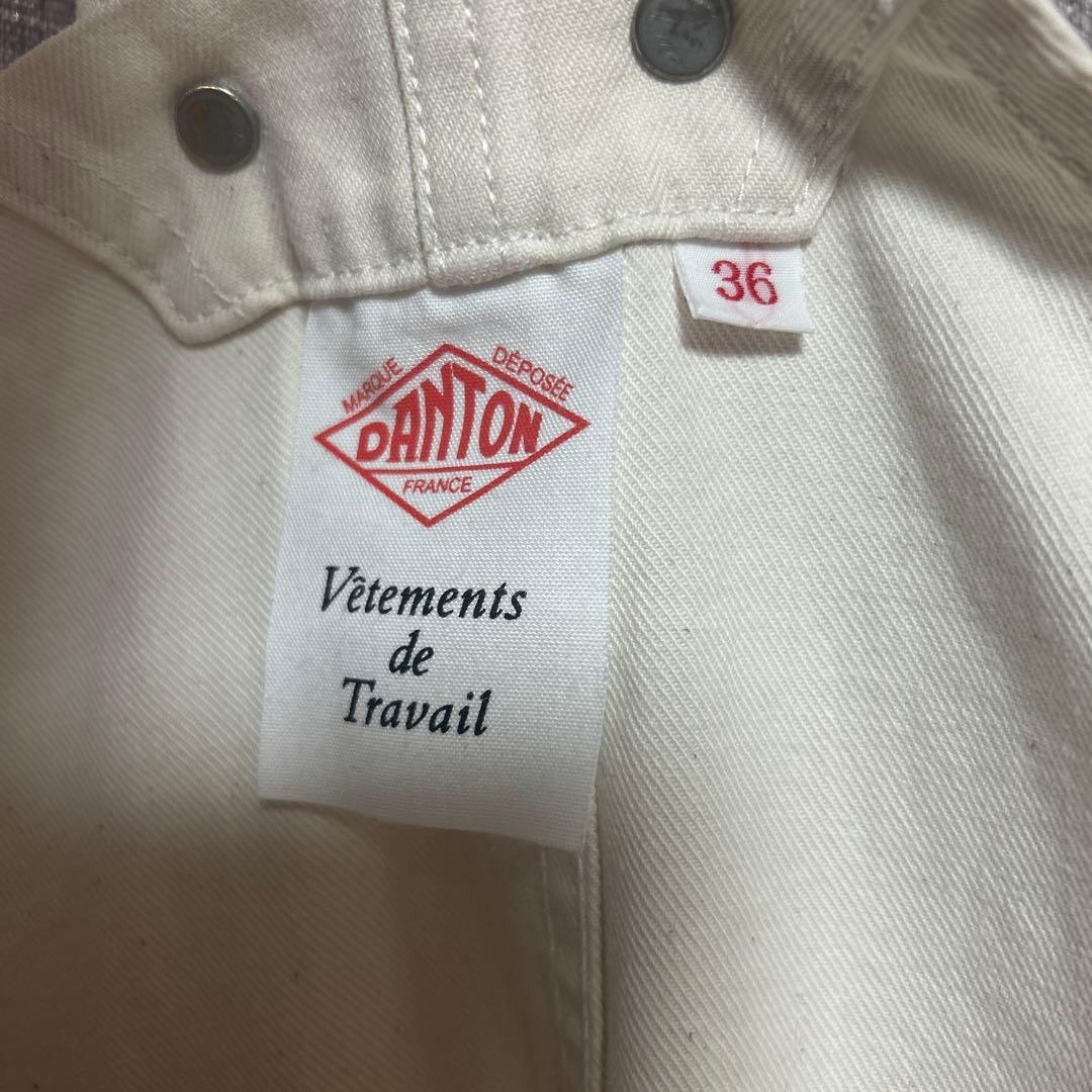 ダントン　サロペットスカート　エクリュ　36