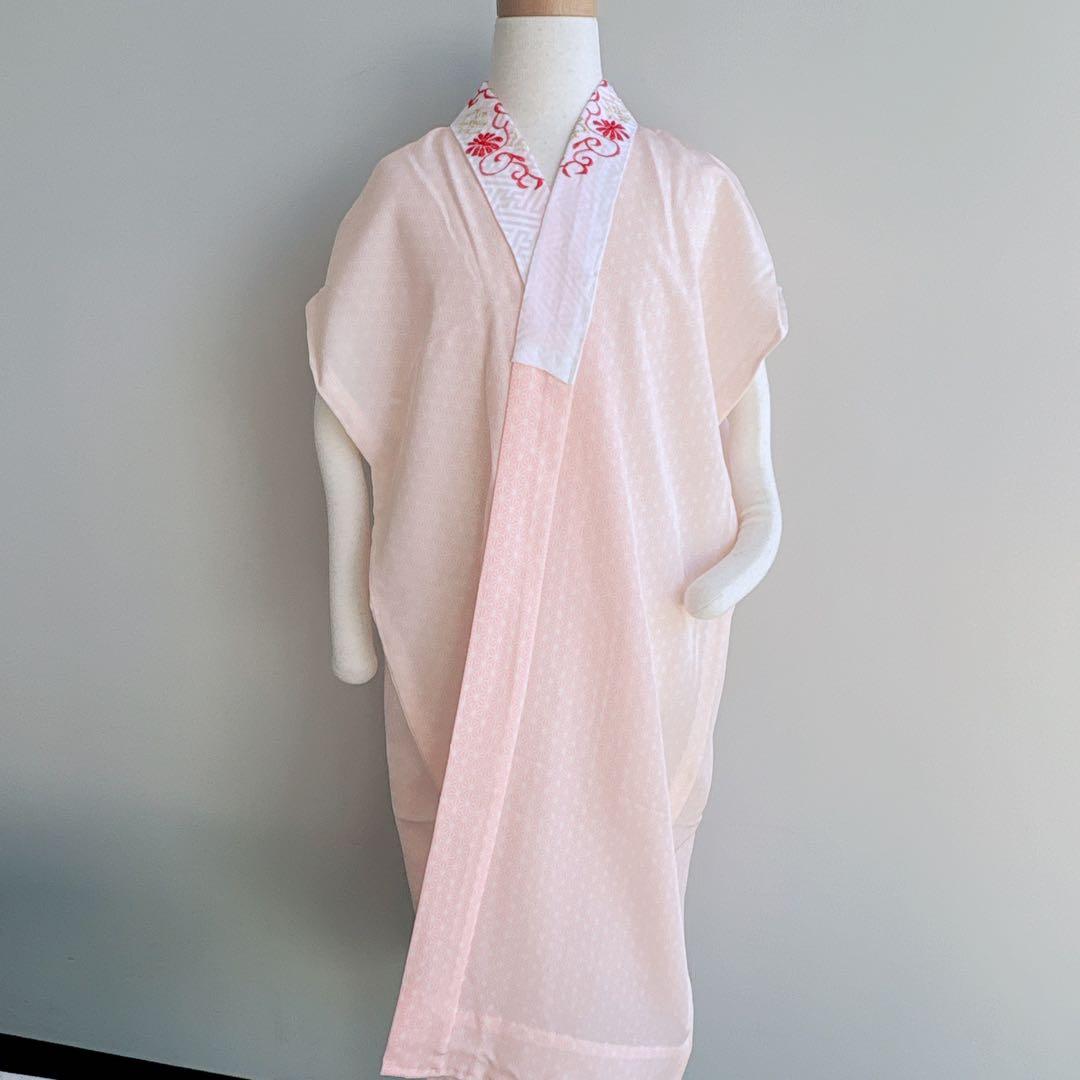 七五三セット　7歳女の子　化繊　総しぼり柄　豪華刺繍　52337