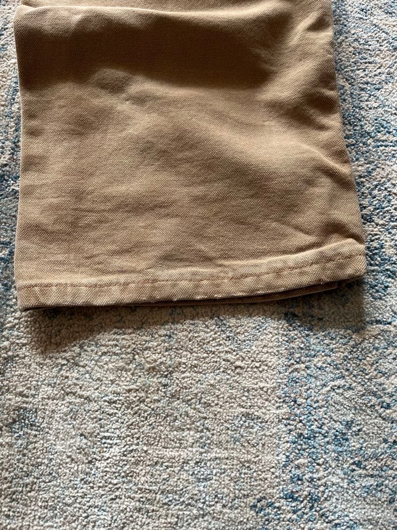 【美品】carhartt ダブルニー W30 L30ブラウン