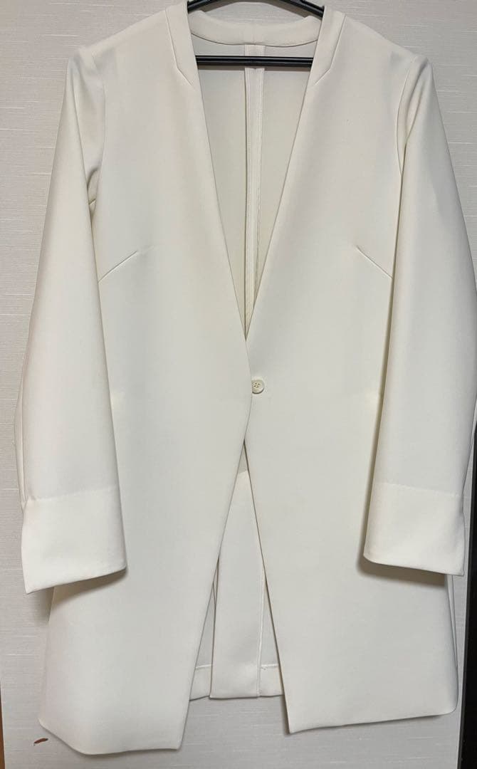 O*l様 SOÉJU ノーカラージャケット M ホワイト