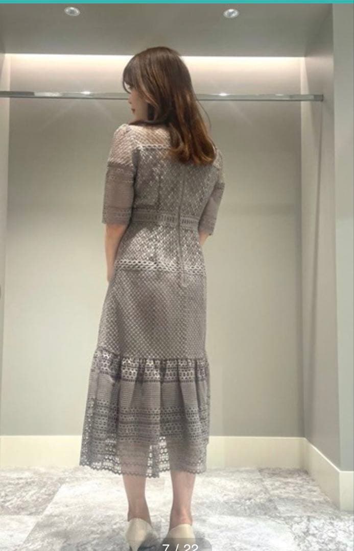 【CELFORD】フィッシュテールレースワンピース