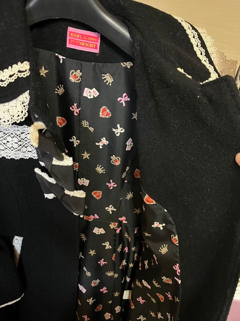 BABY, THE STARS SHINE BRIGHT 　黒　コート