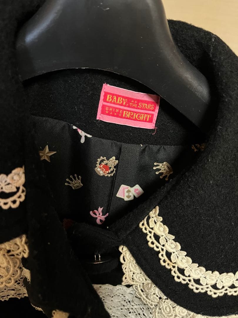 BABY, THE STARS SHINE BRIGHT 　黒　コート