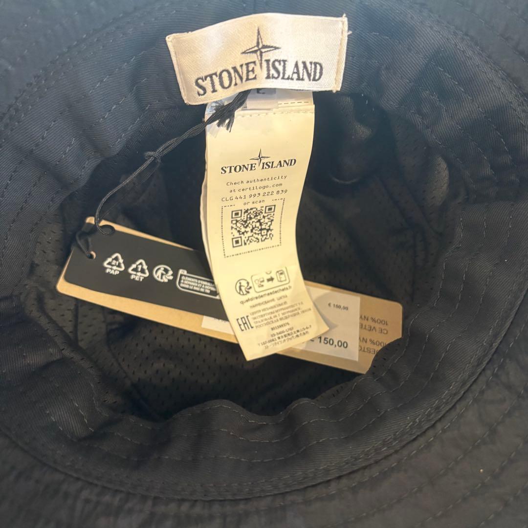 【新品レア】STONE  ロゴ付き　バケットハット