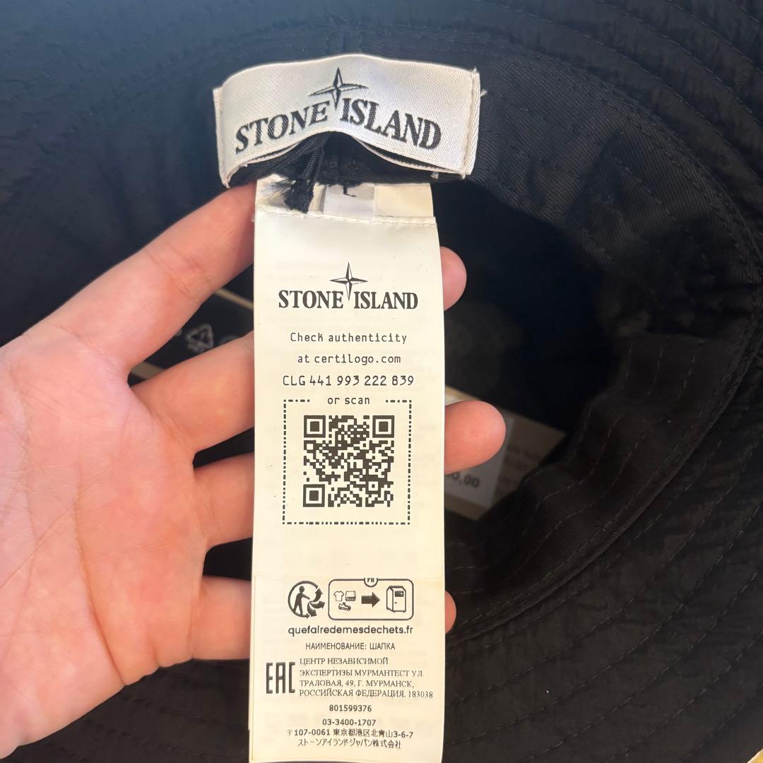 【新品レア】STONE  ロゴ付き　バケットハット