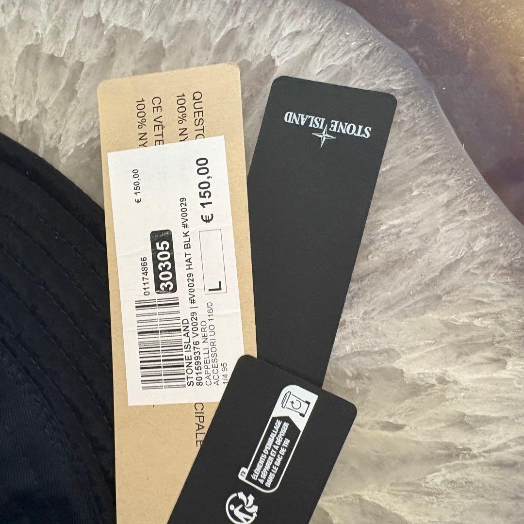 【新品レア】STONE  ロゴ付き　バケットハット