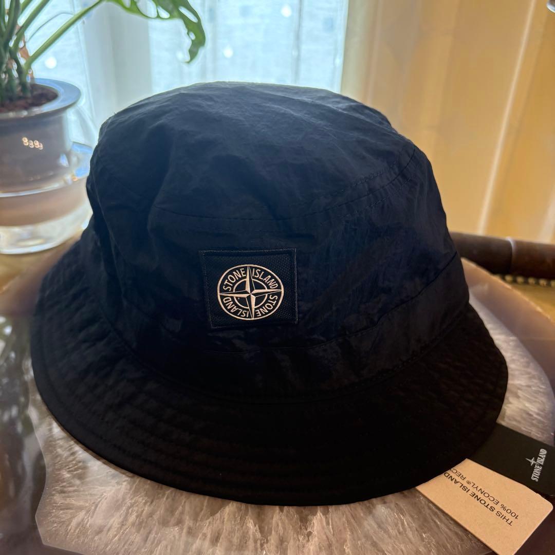 【新品レア】STONE  ロゴ付き　バケットハット