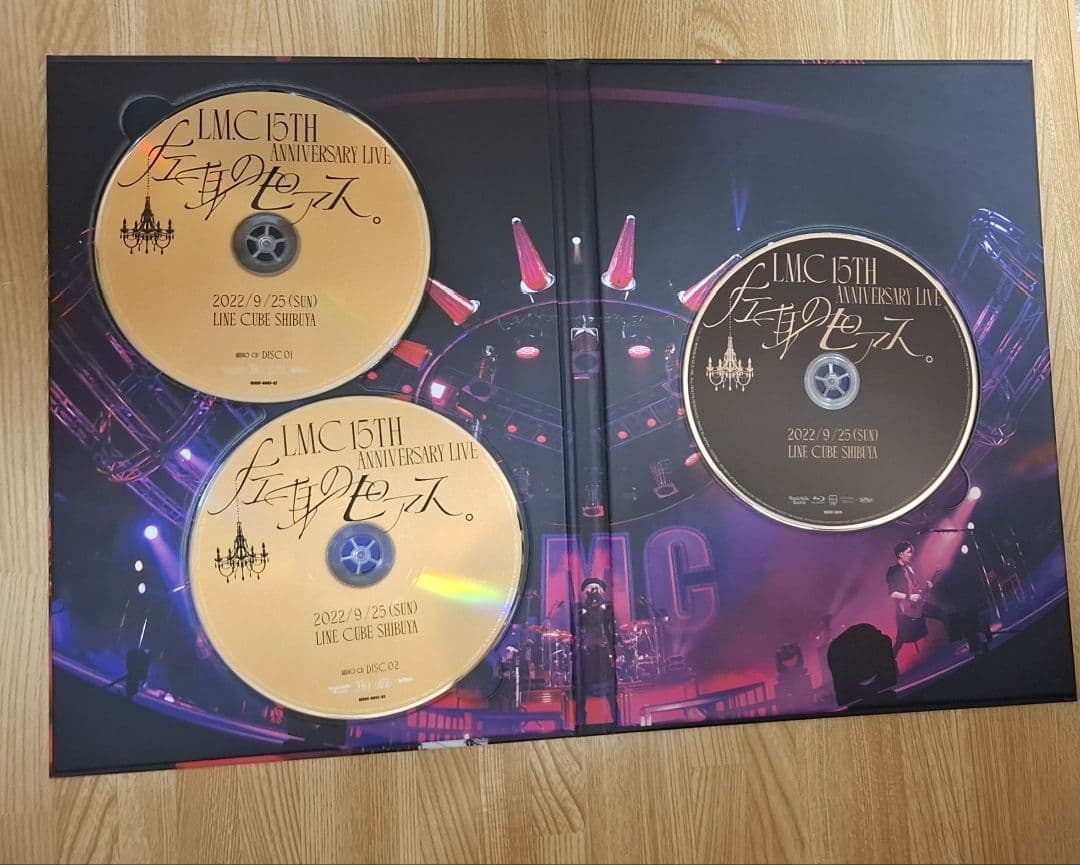LM.C maya Aiji サイン入りライブBlu-ray、ライブCD