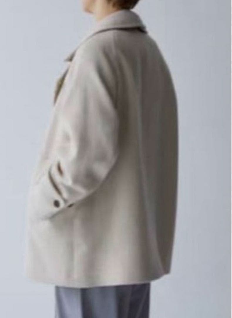 美品　UR スーパー100メルトンPコート