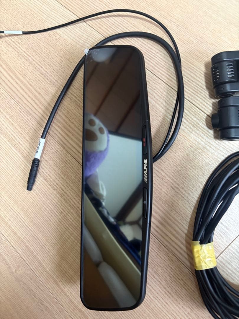 ALPINE DVR-DM1200A-IC デジタルインナーミラー　中古　訳あり