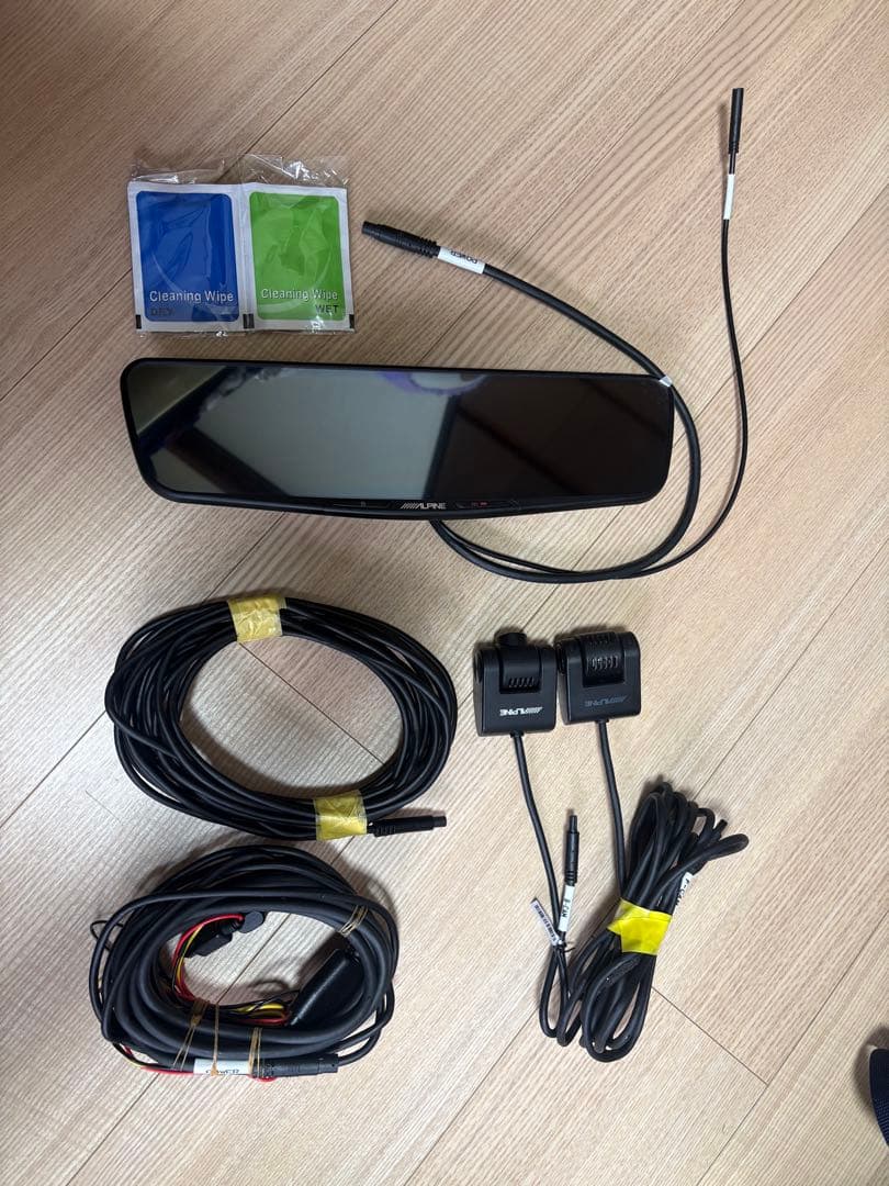 ALPINE DVR-DM1200A-IC デジタルインナーミラー　中古　訳あり