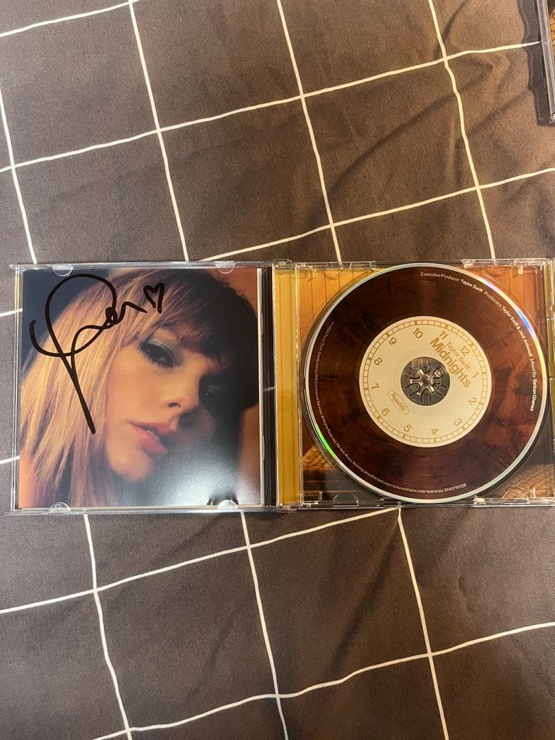 Taylor Midnights Mahogany サインハートアートカード入り