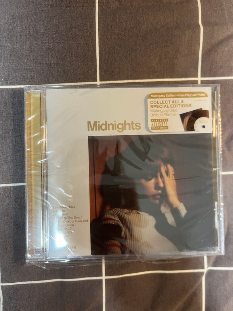 Taylor Midnights Mahogany サインハートアートカード入り