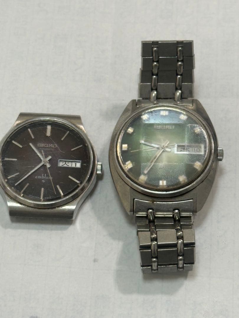Seiko automatic セイコー 自動巻き腕時計 2点セット