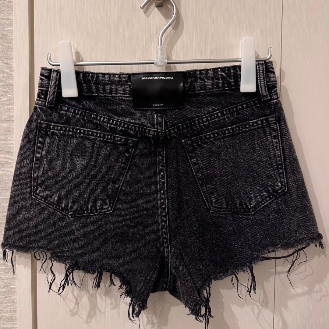 アレキサンダーワンBITE High Rise デニムショートパンツ