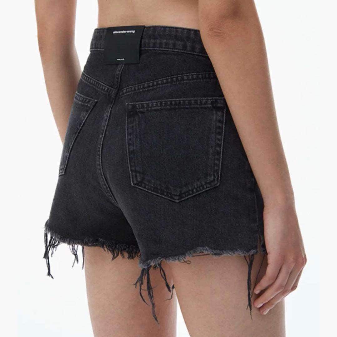 アレキサンダーワンBITE High Rise デニムショートパンツ