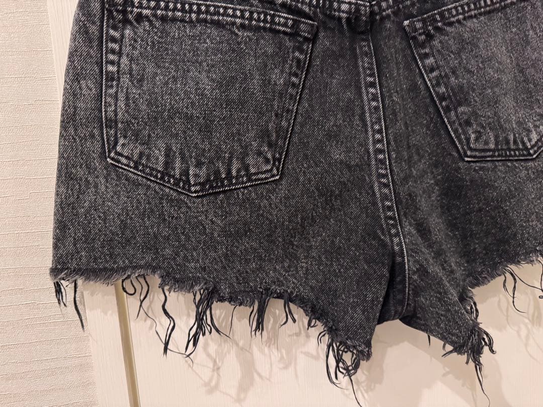 アレキサンダーワンBITE High Rise デニムショートパンツ